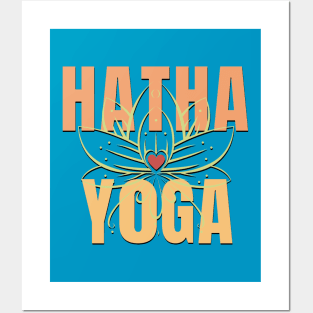 Hatha Yoga Posters and Art